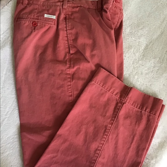 Daniel Cremieux cotton slacks rust color 32”x30”🌴 great look for spring - Picture 4 of 12